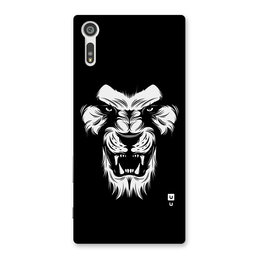 Fierce Lion Digital Art Back Case for Xperia XZ