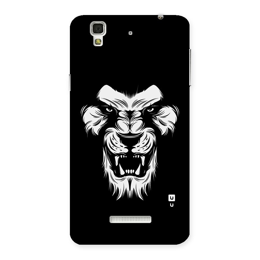 Fierce Lion Digital Art Back Case for Yu Yureka