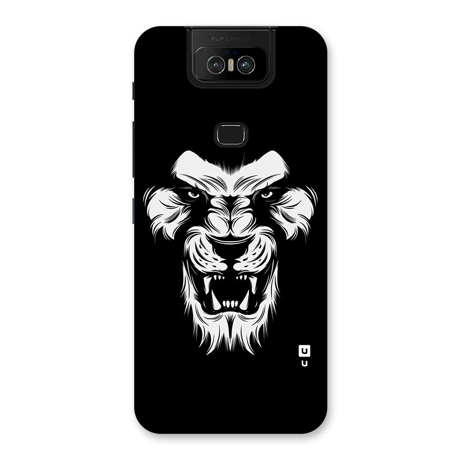 Fierce Lion Digital Art Back Case for Zenfone 6z