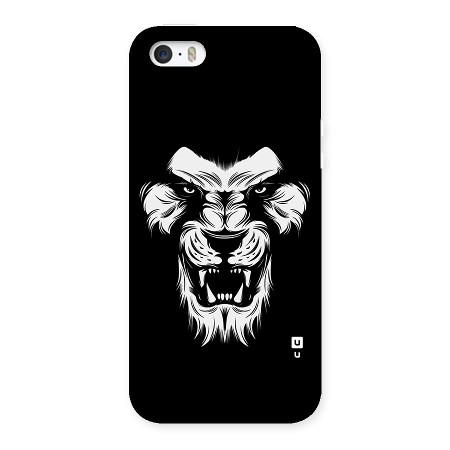 Fierce Lion Digital Art Back Case for iPhone 5 5S