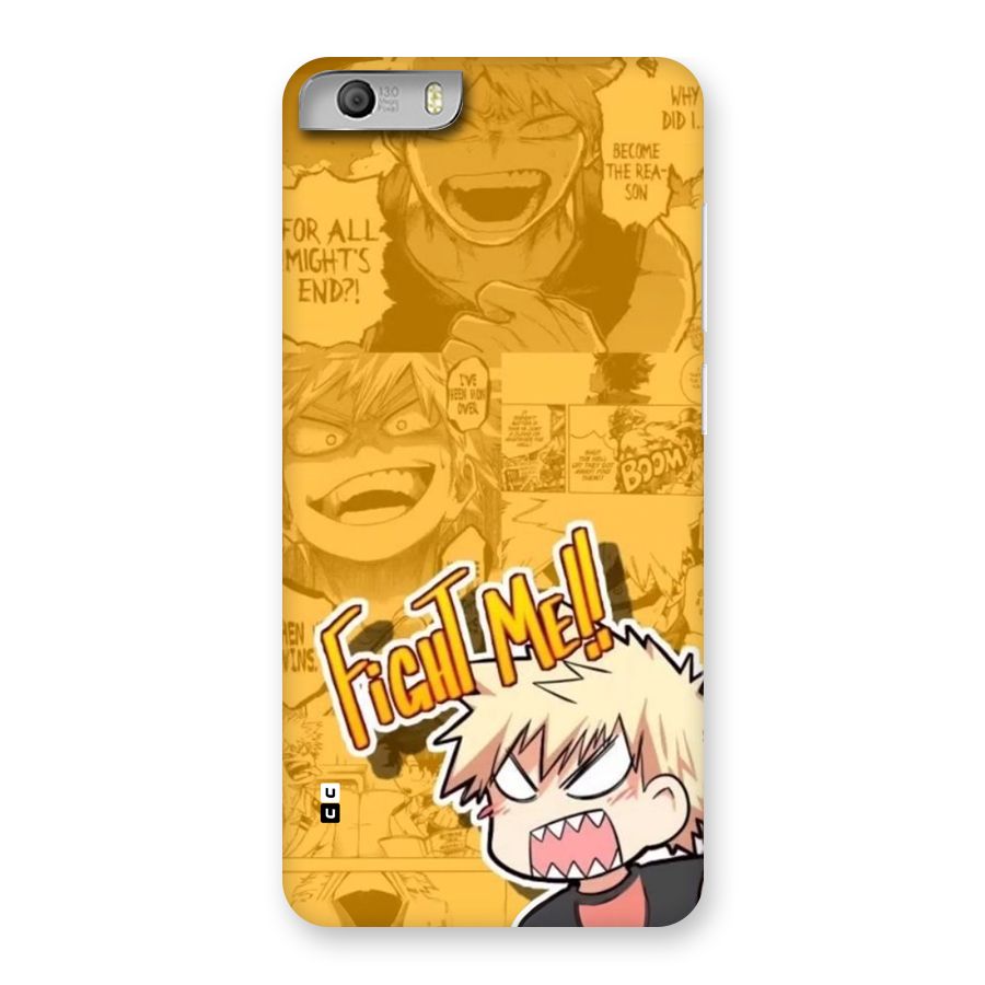 Fight Me Challenge Back Case for Canvas Knight 2