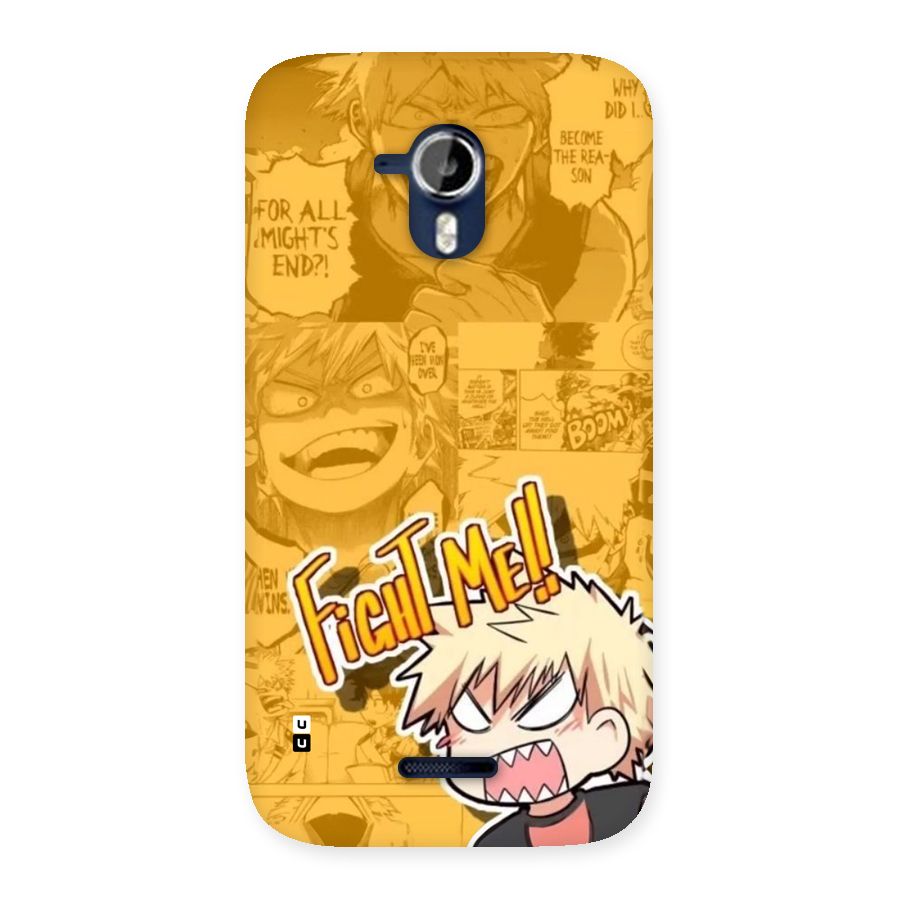 Fight Me Challenge Back Case for Canvas Magnus A117