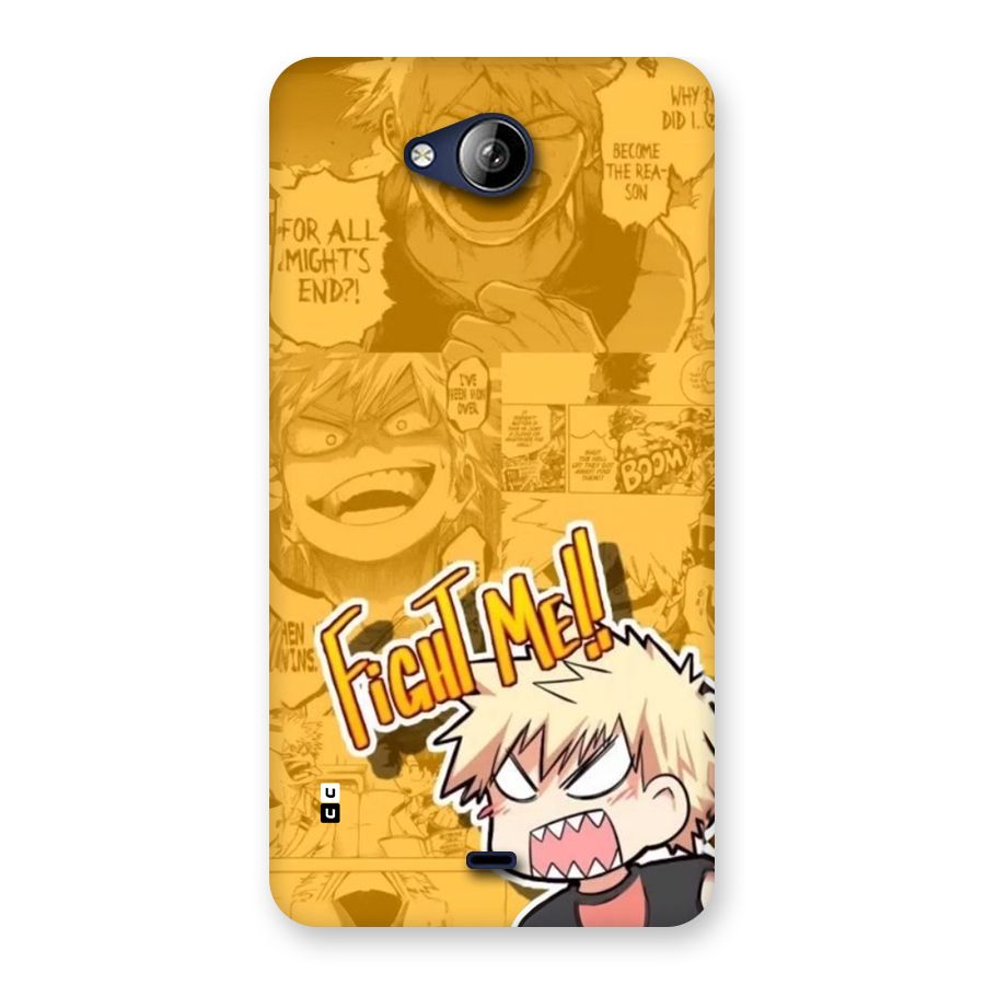 Fight Me Challenge Back Case for Canvas Play Q355