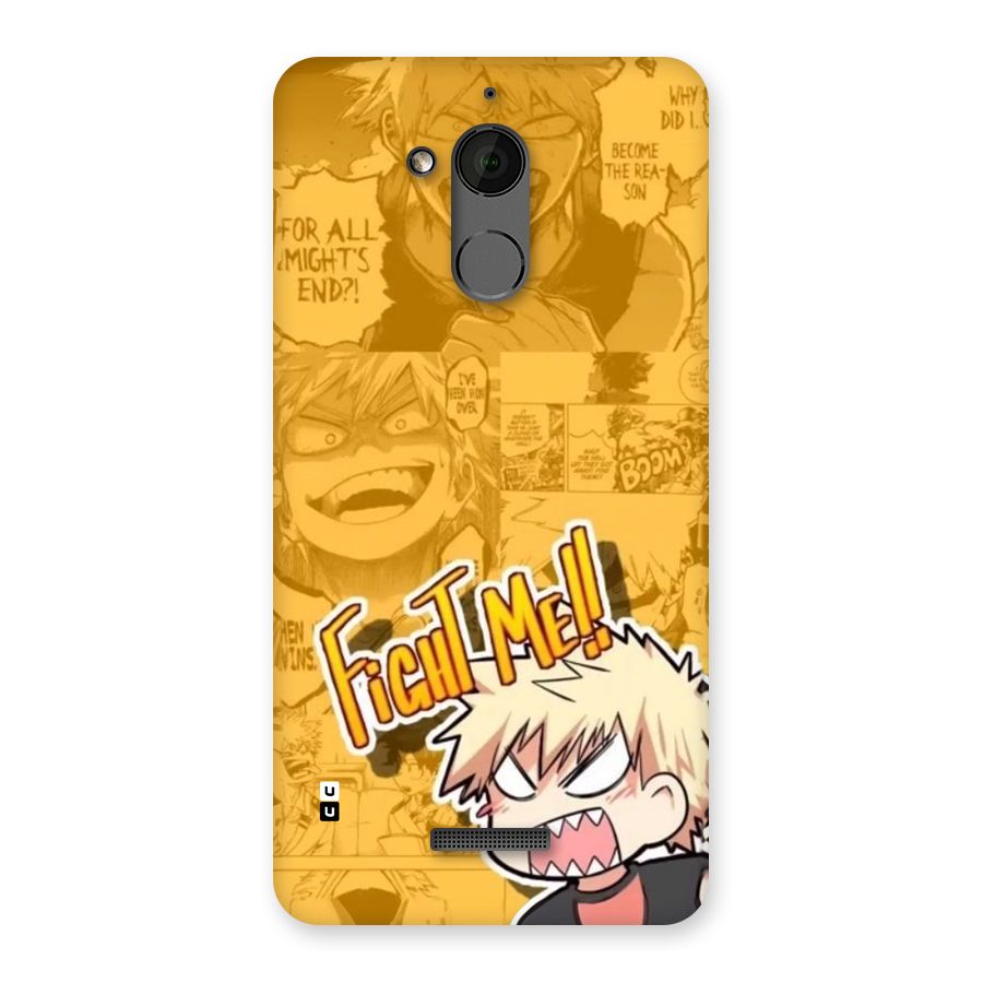 Fight Me Challenge Back Case for Coolpad Note 5