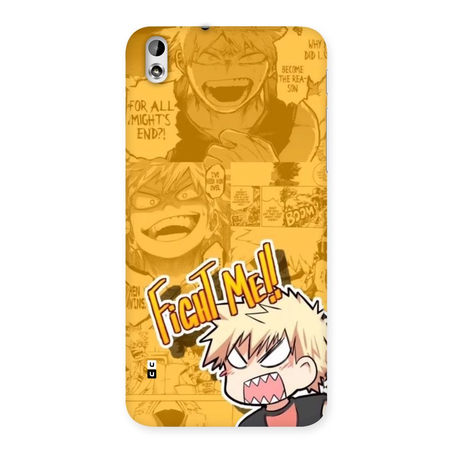 Fight Me Challenge Back Case for Desire 816g