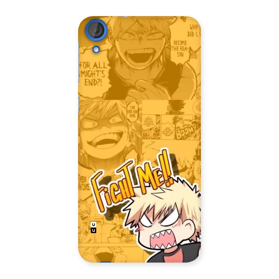 Fight Me Challenge Back Case for Desire 820