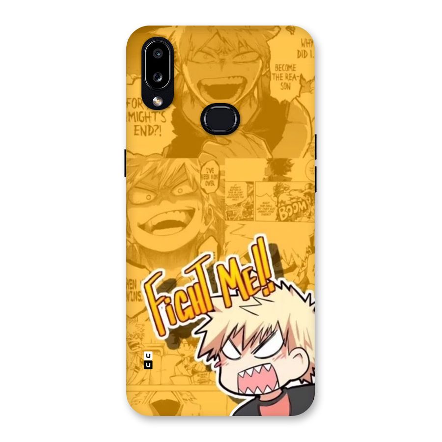 Fight Me Challenge Back Case for Galaxy A10s