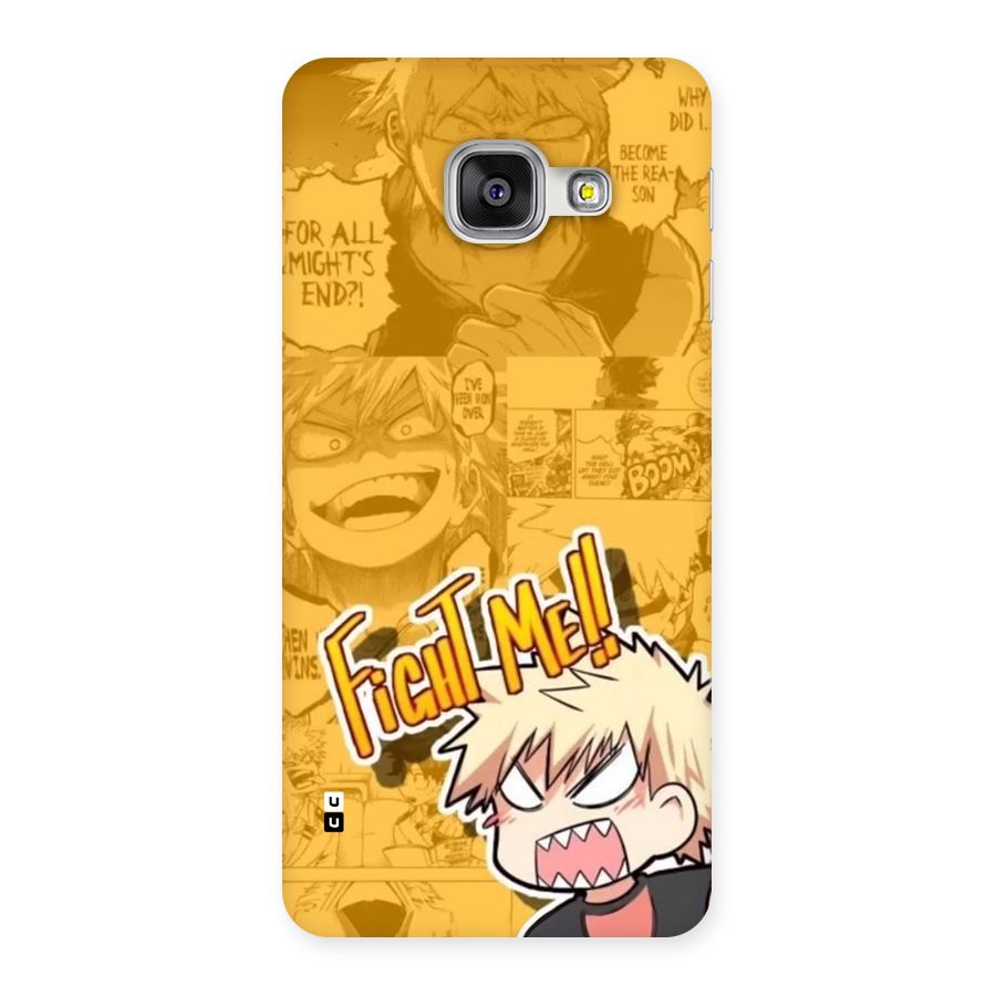 Fight Me Challenge Back Case for Galaxy A3 (2016)
