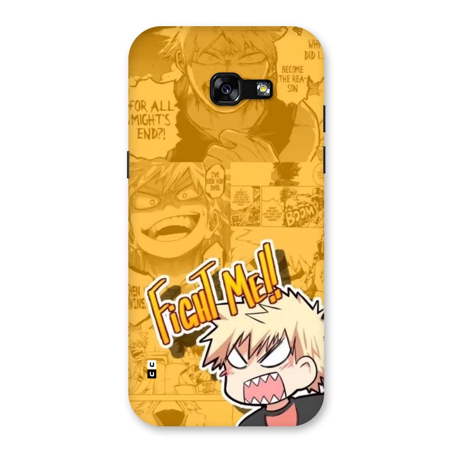 Fight Me Challenge Back Case for Galaxy A5 2017
