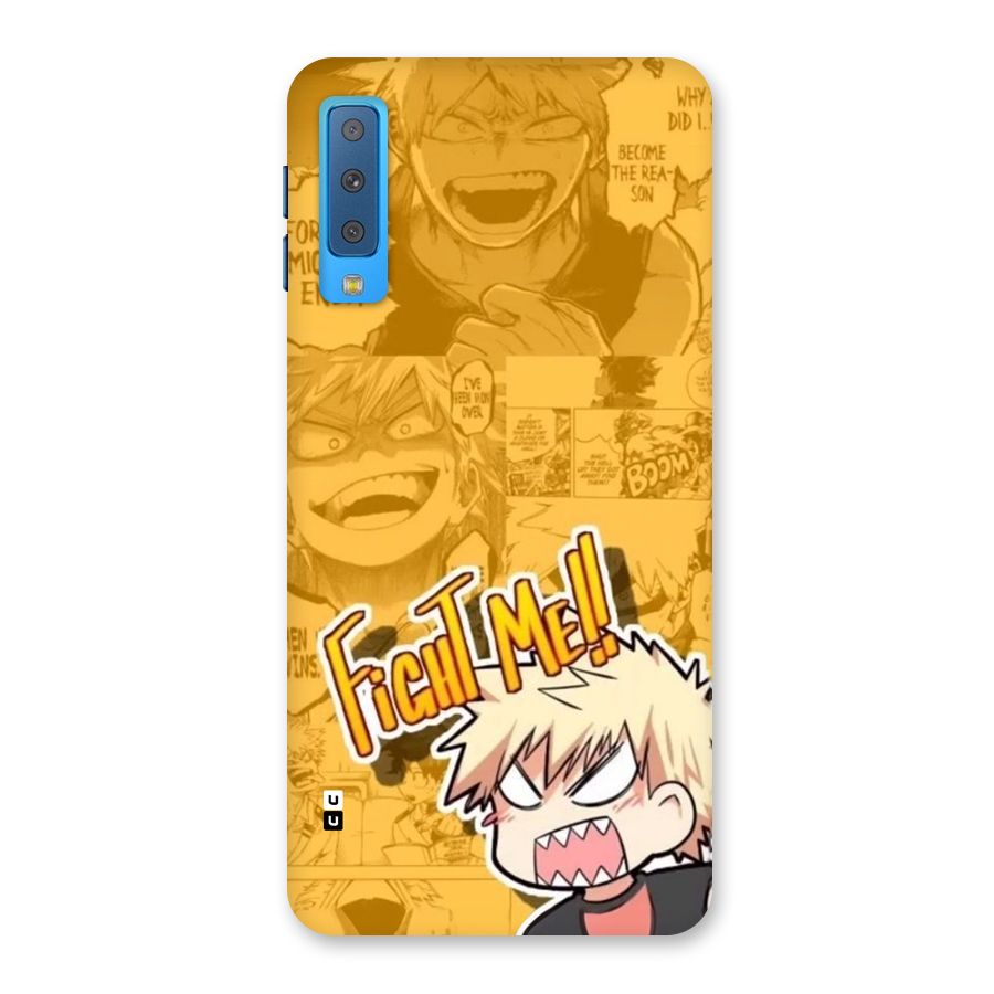 Fight Me Challenge Back Case for Galaxy A7 (2018)