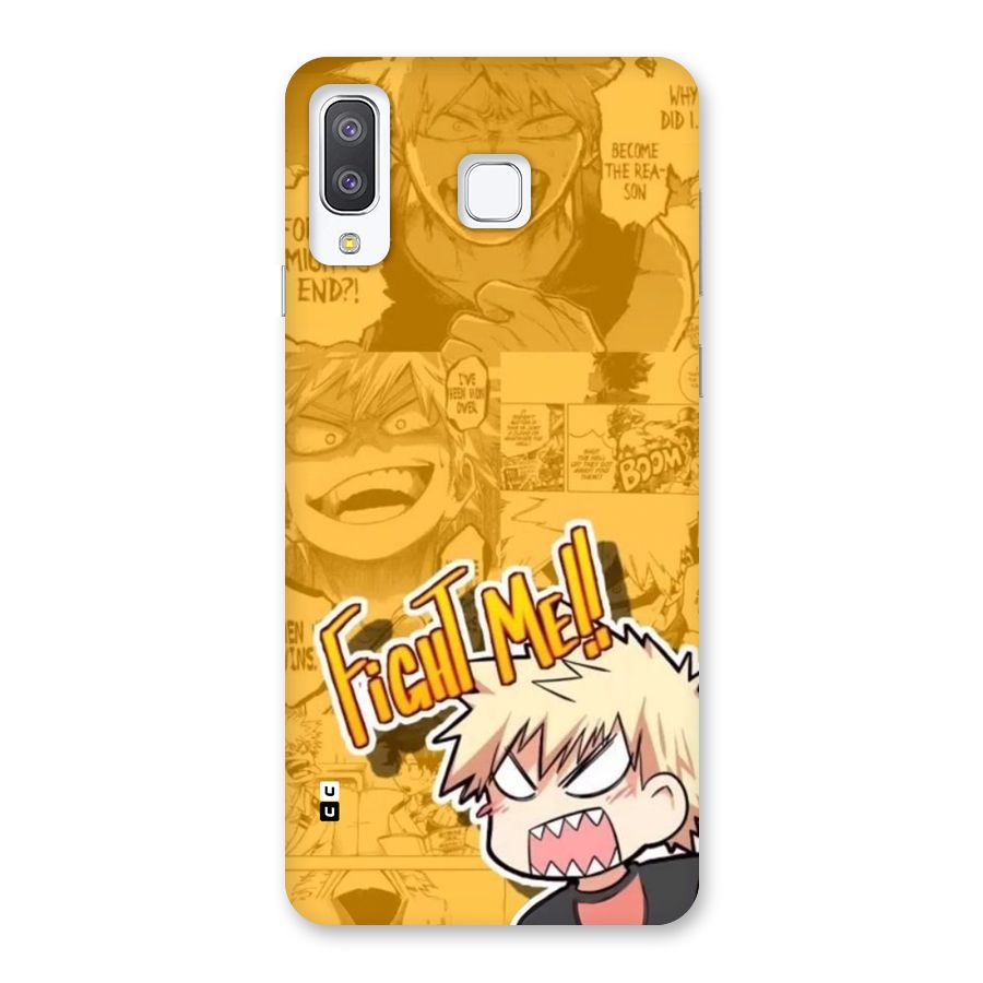 Fight Me Challenge Back Case for Galaxy A8 Star