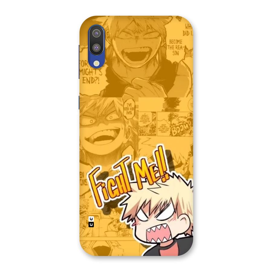 Fight Me Challenge Back Case for Galaxy M10