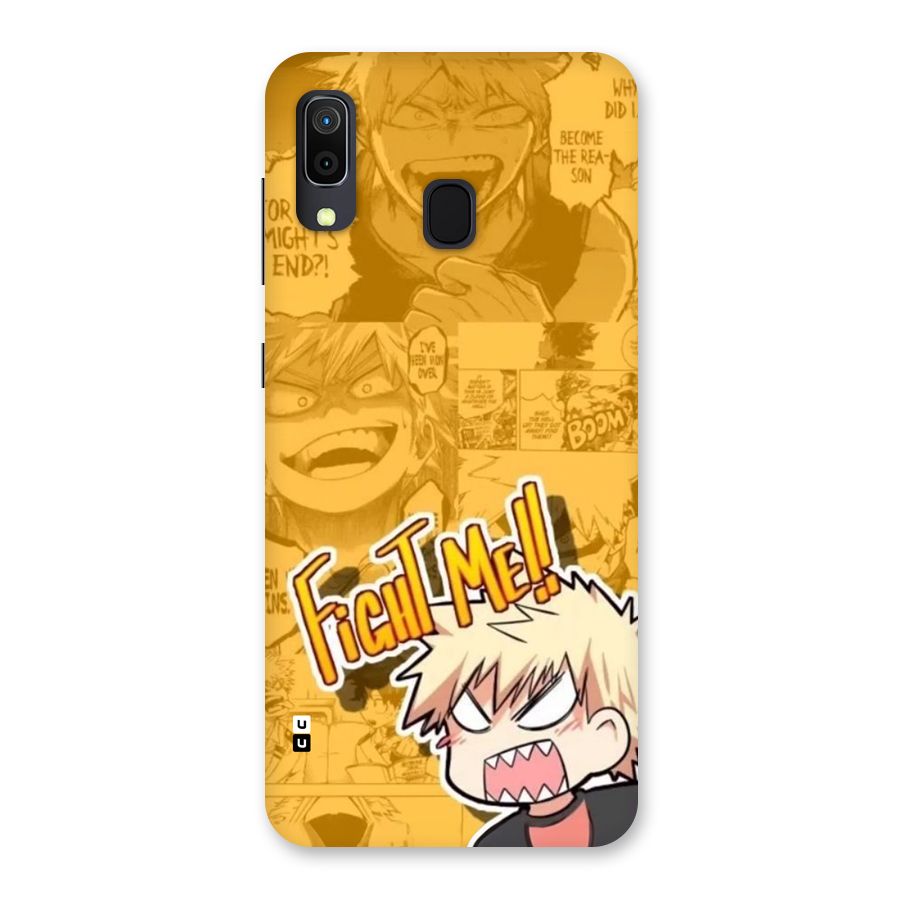 Fight Me Challenge Back Case for Galaxy M10s