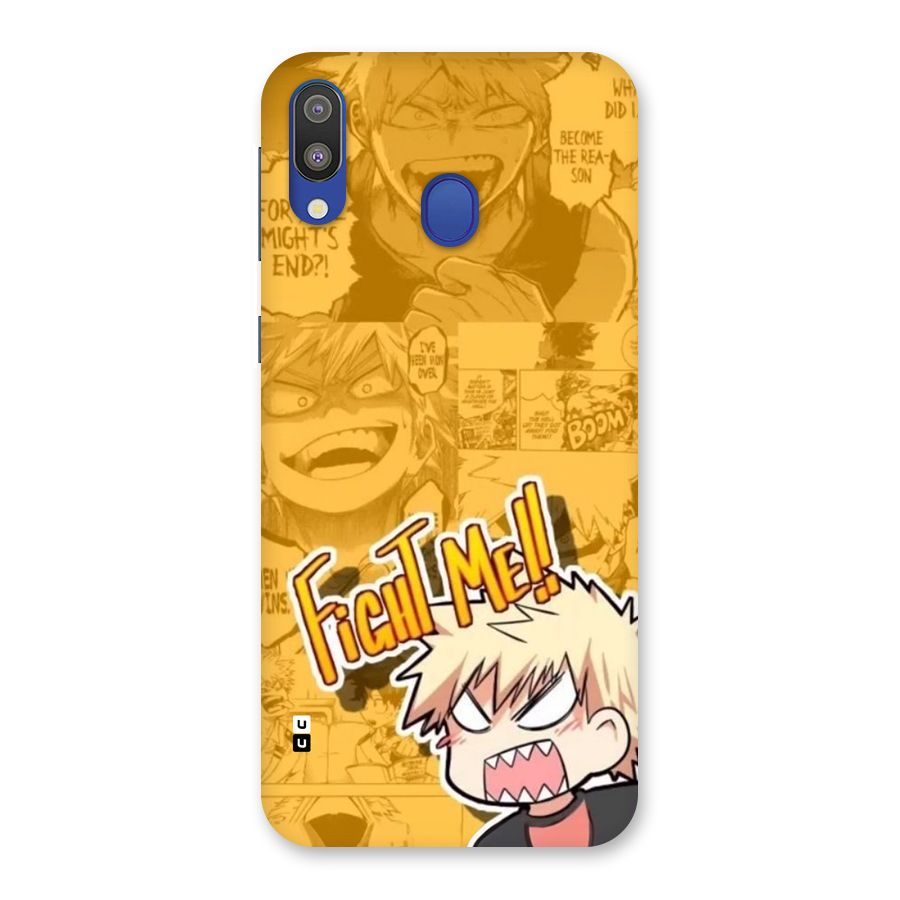 Fight Me Challenge Back Case for Galaxy M20