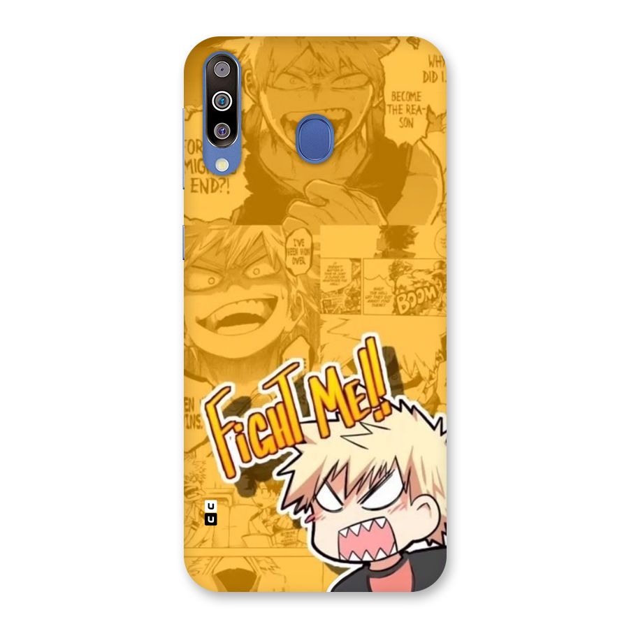 Fight Me Challenge Back Case for Galaxy M30