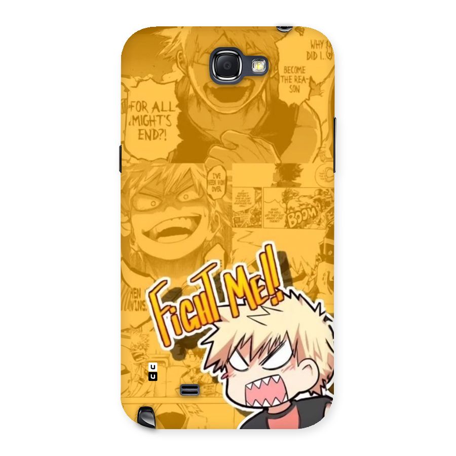Fight Me Challenge Back Case for Galaxy Note 2