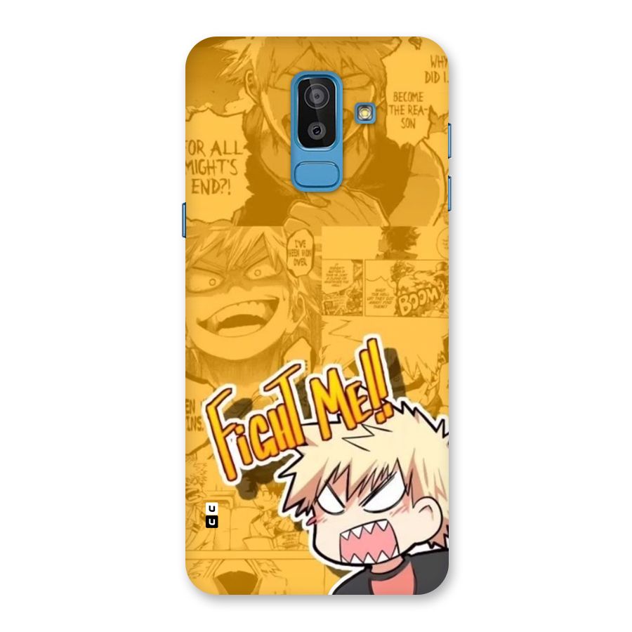 Fight Me Challenge Back Case for Galaxy On8 (2018)