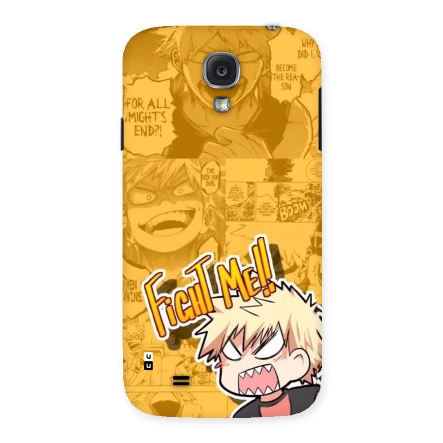 Fight Me Challenge Back Case for Galaxy S4