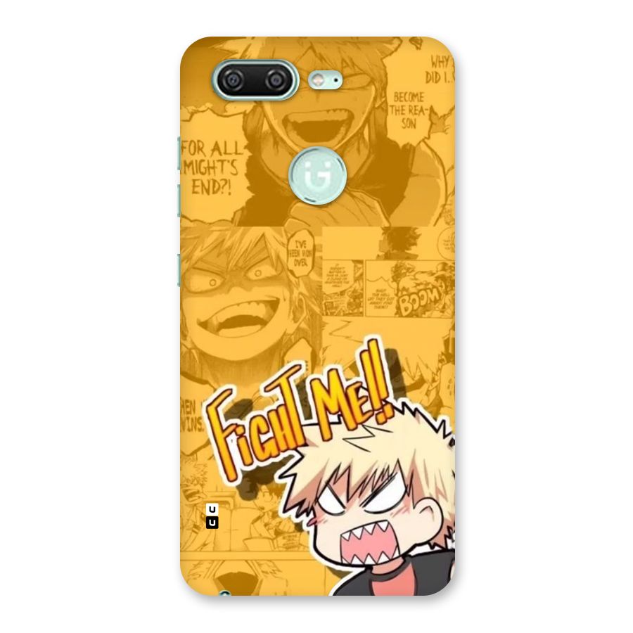 Fight Me Challenge Back Case for Gionee S10