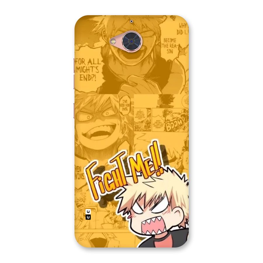Fight Me Challenge Back Case for Gionee S6 Pro