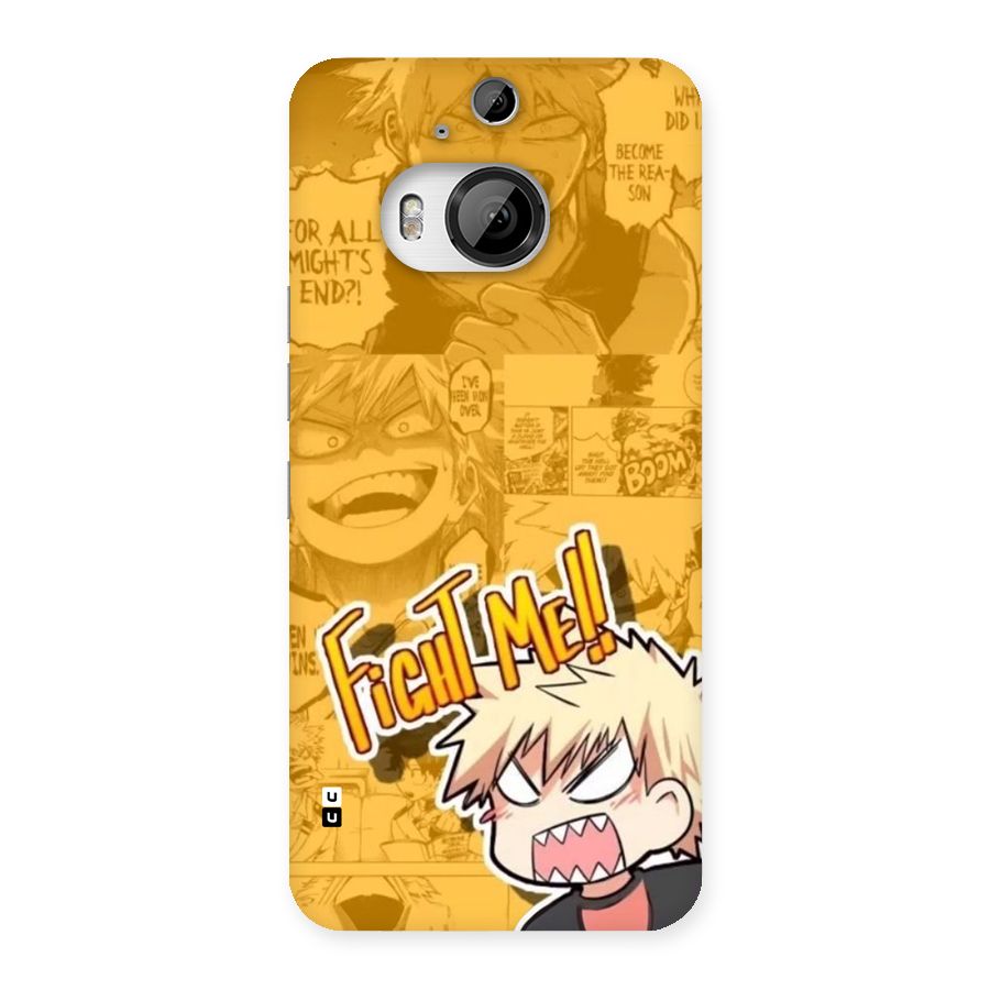 Fight Me Challenge Back Case for HTC One M9 Plus