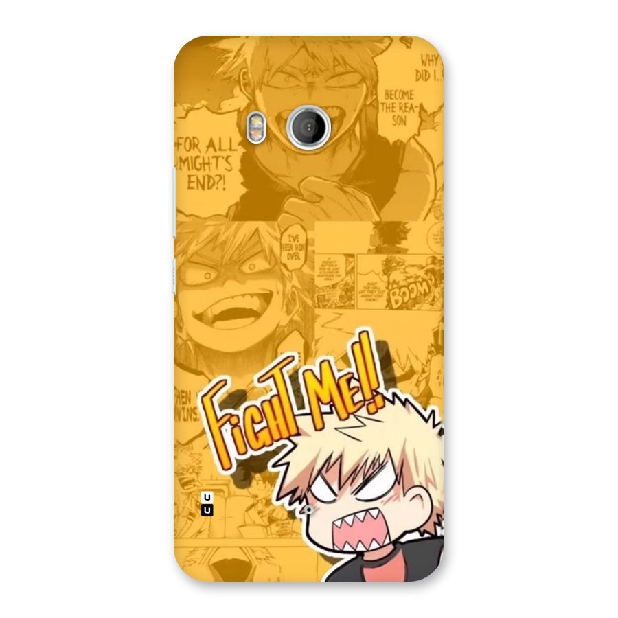 Fight Me Challenge Back Case for HTC U11