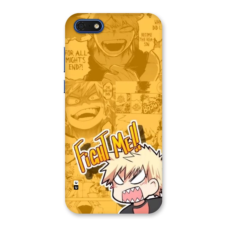 Fight Me Challenge Back Case for Honor 7s