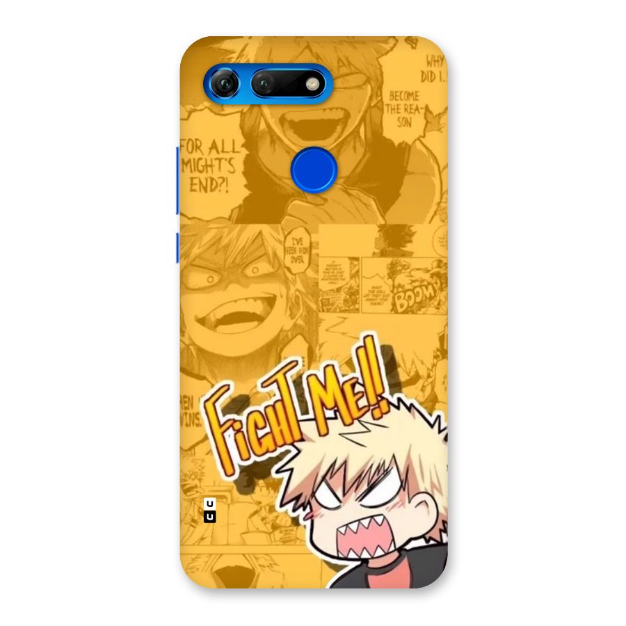 Fight Me Challenge Back Case for Honor View 20