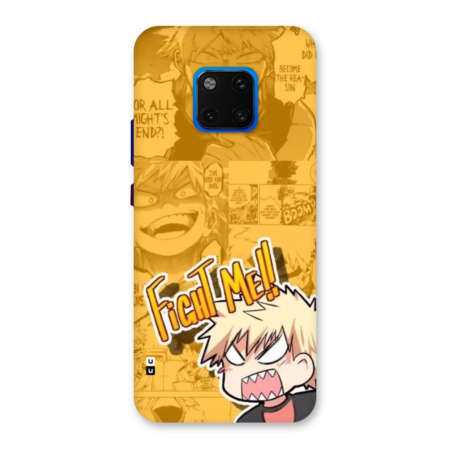 Fight Me Challenge Back Case for Huawei Mate 20 Pro