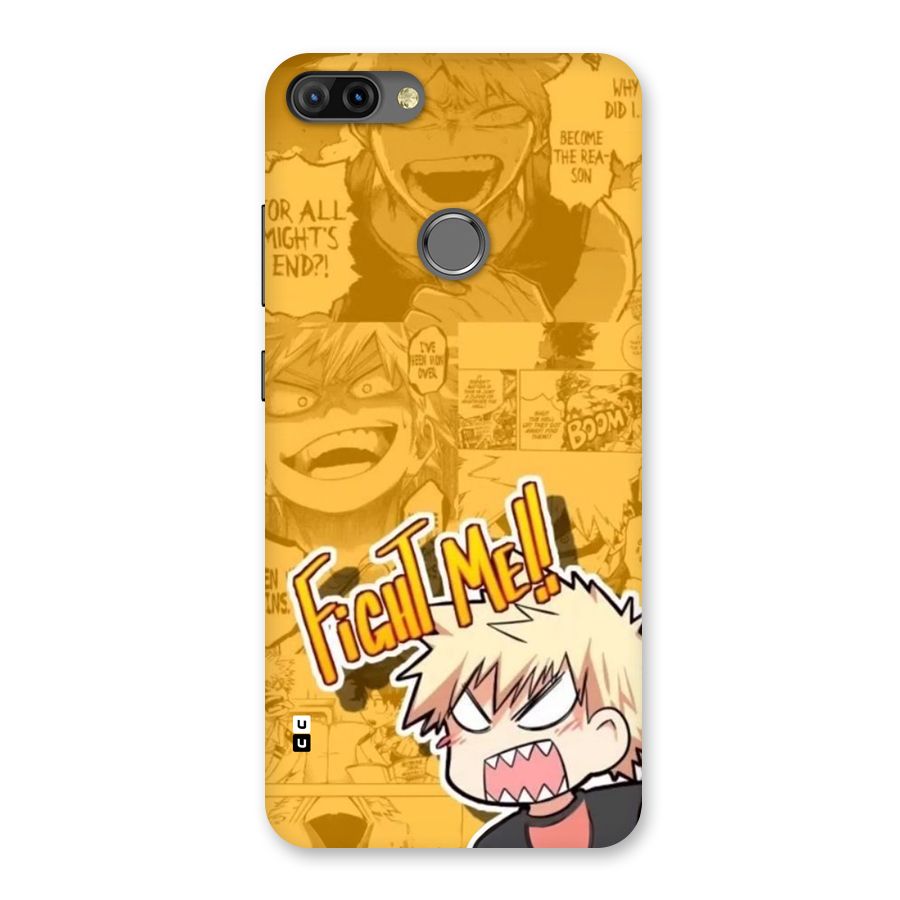 Fight Me Challenge Back Case for Infinix Hot 6 Pro