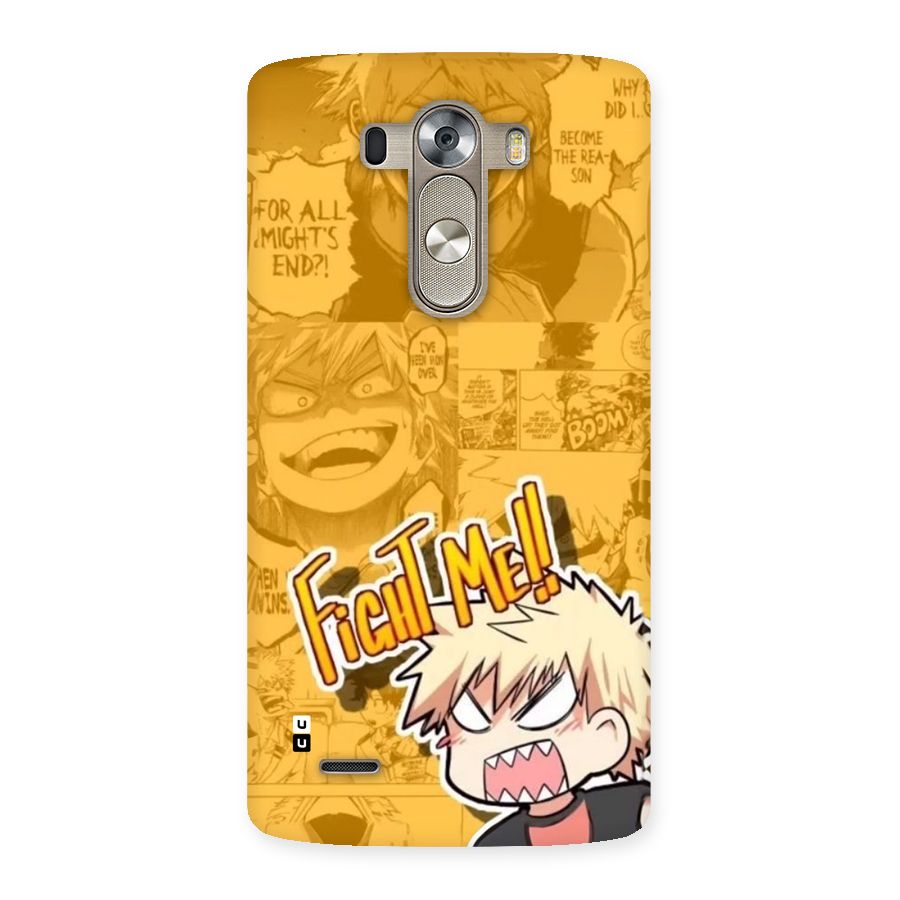 Fight Me Challenge Back Case for LG G3