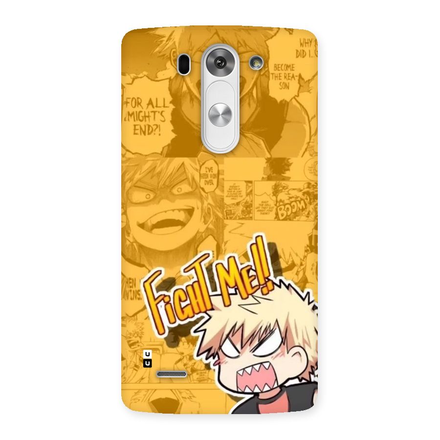 Fight Me Challenge Back Case for LG G3 Mini