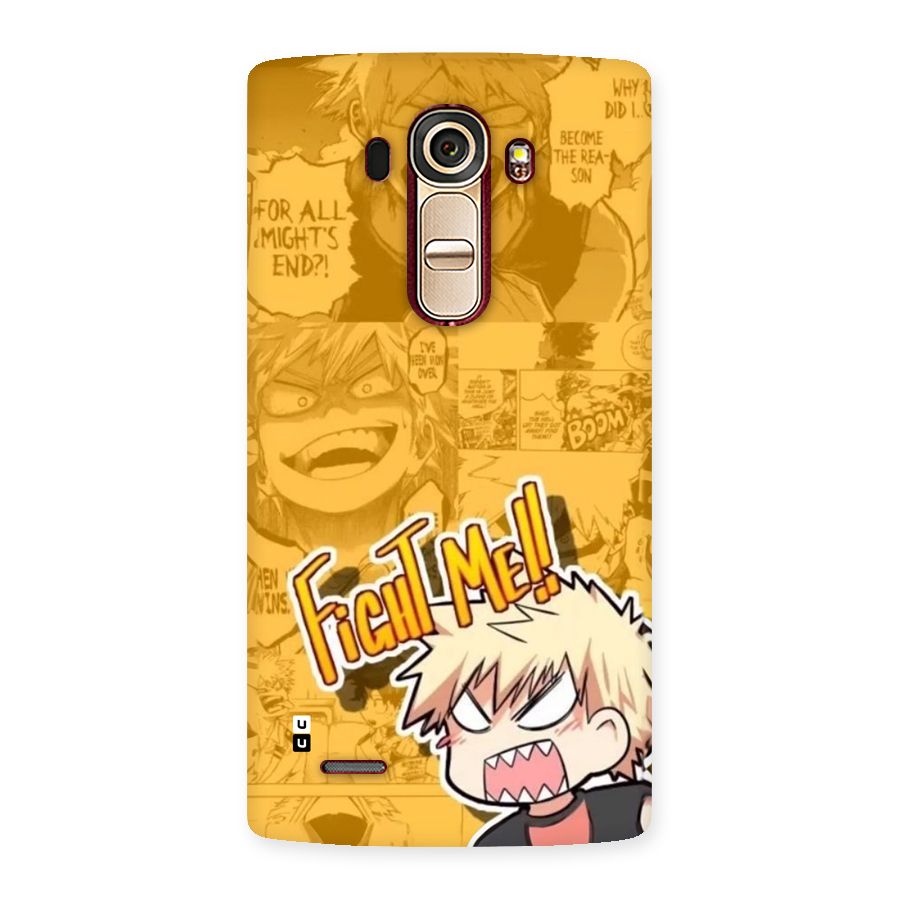 Fight Me Challenge Back Case for LG G4