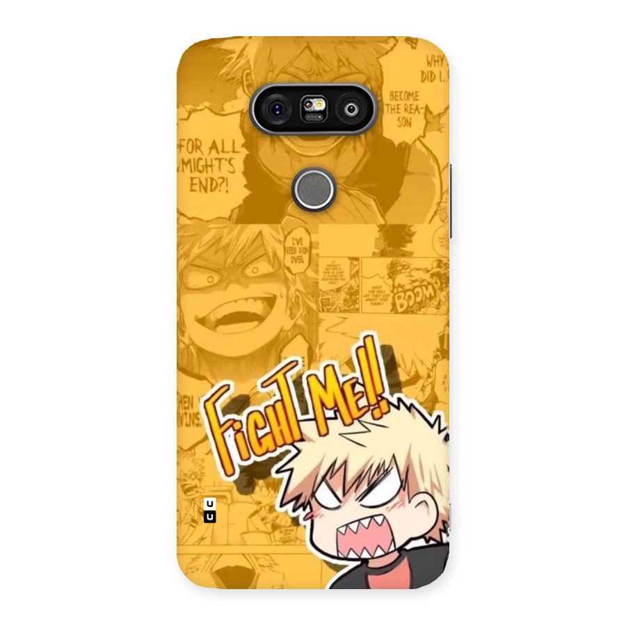 Fight Me Challenge Back Case for LG G5