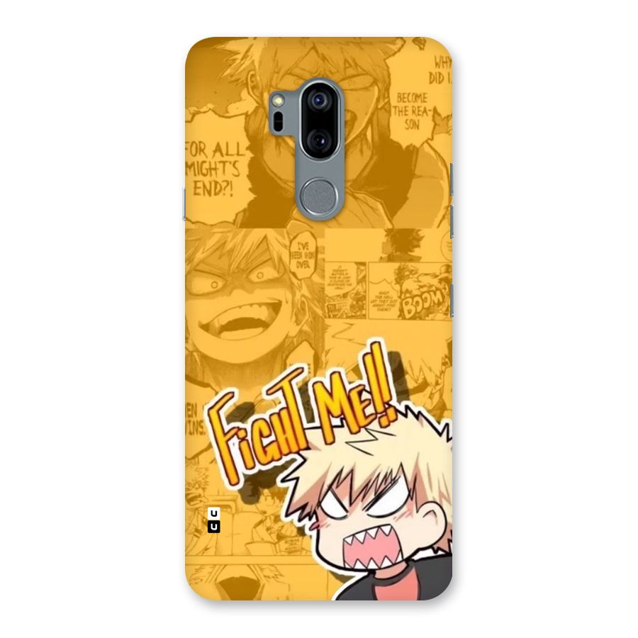 Fight Me Challenge Back Case for LG G7