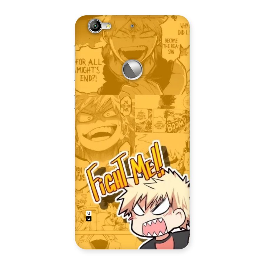 Fight Me Challenge Back Case for Le 1S