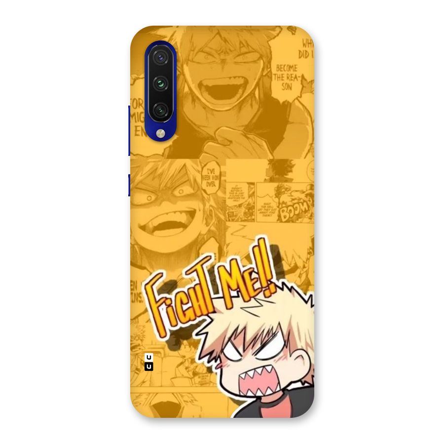 Fight Me Challenge Back Case for Mi A3