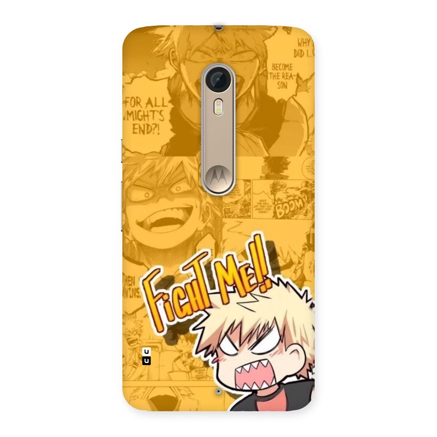 Fight Me Challenge Back Case for Moto X Style
