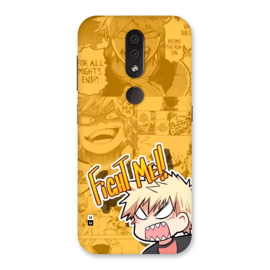 Fight Me Challenge Back Case for Nokia 4.2