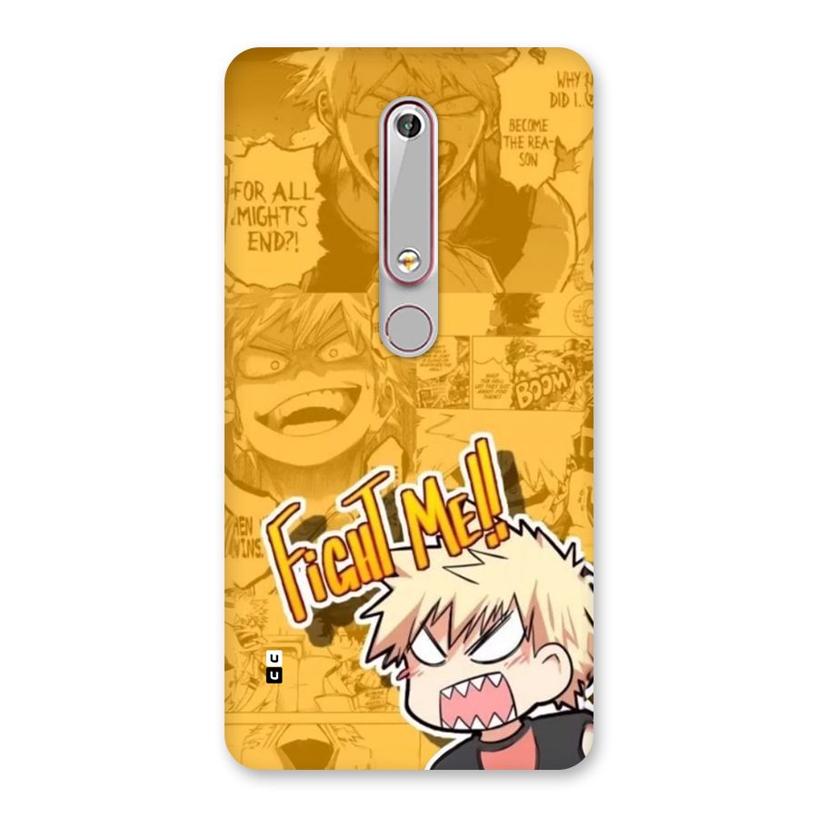 Fight Me Challenge Back Case for Nokia 6.1