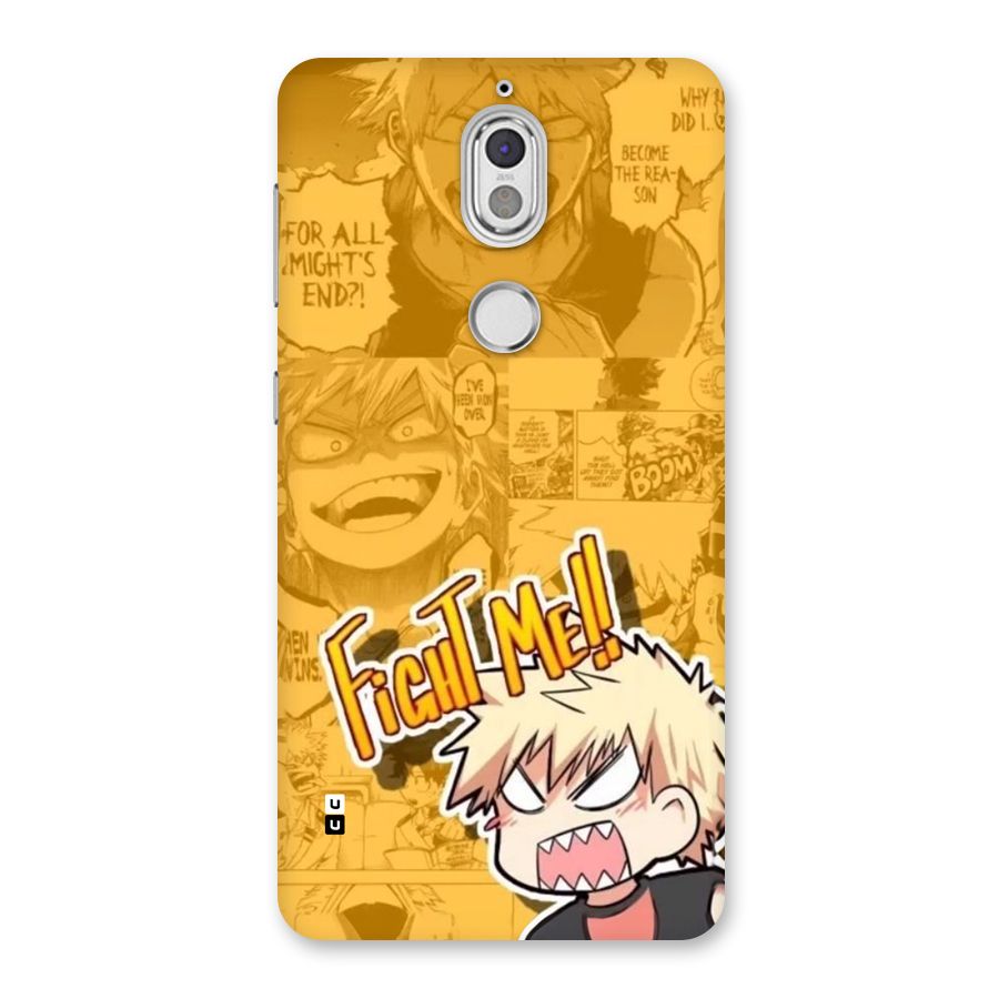 Fight Me Challenge Back Case for Nokia 7