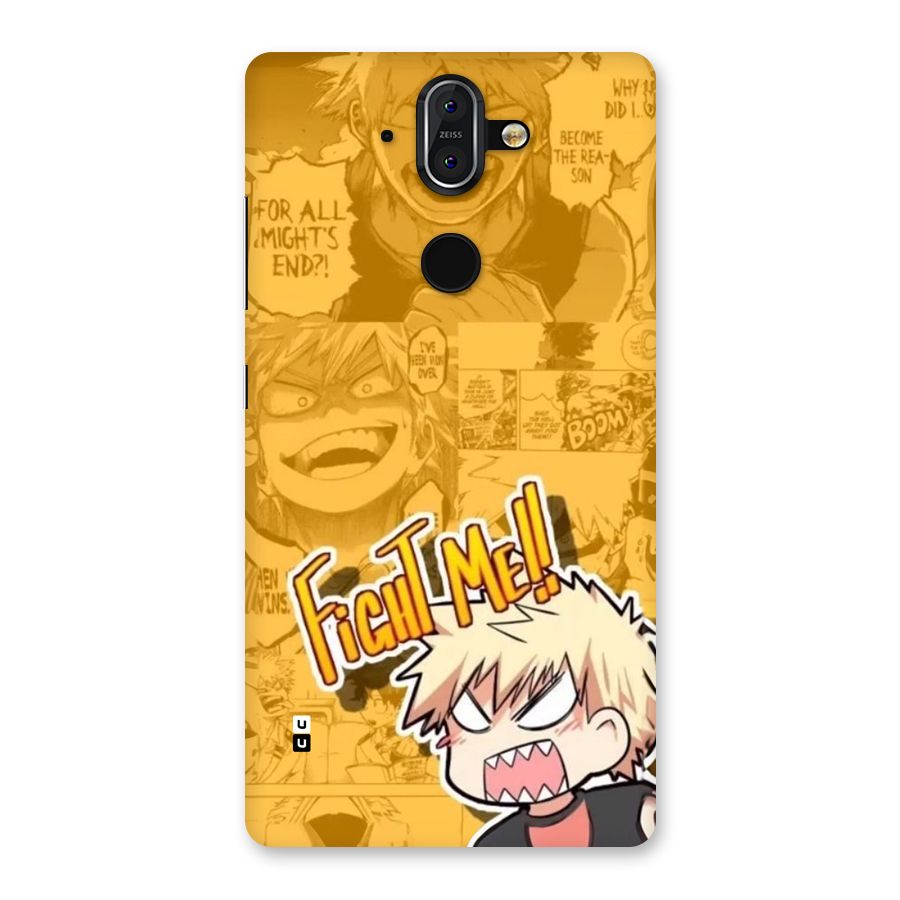 Fight Me Challenge Back Case for Nokia 8 Sirocco