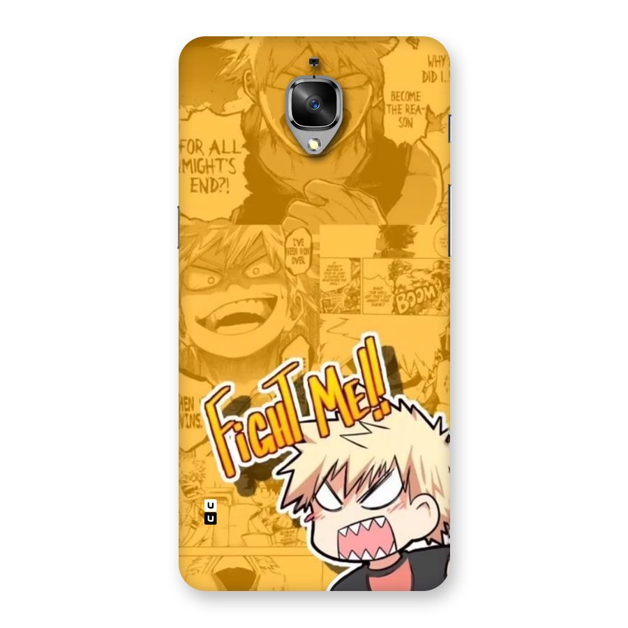 Fight Me Challenge Back Case for OnePlus 3T