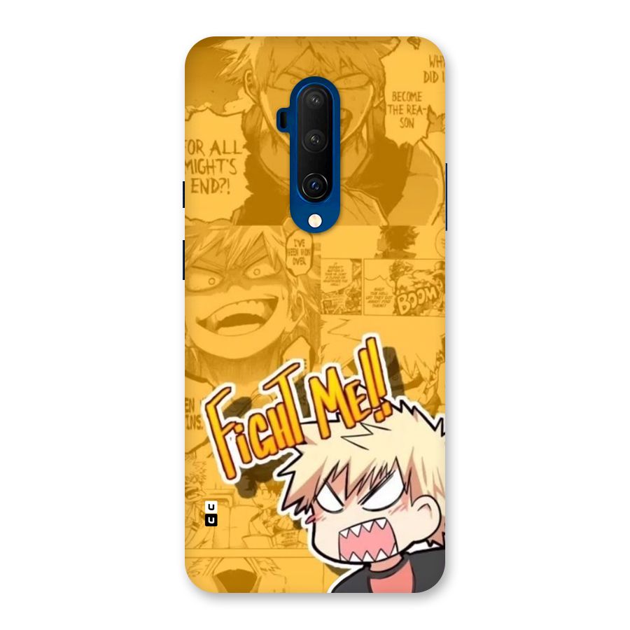 Fight Me Challenge Back Case for OnePlus 7T Pro