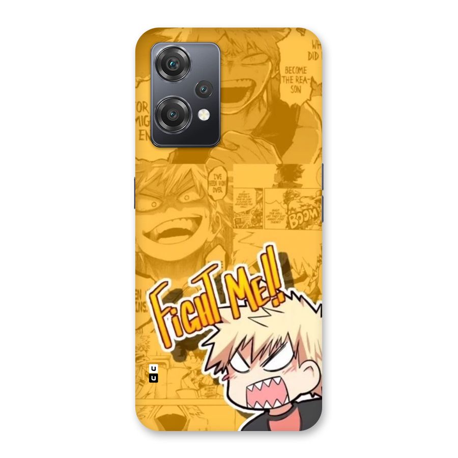 Fight Me Challenge Back Case for OnePlus Nord CE 2 Lite 5G