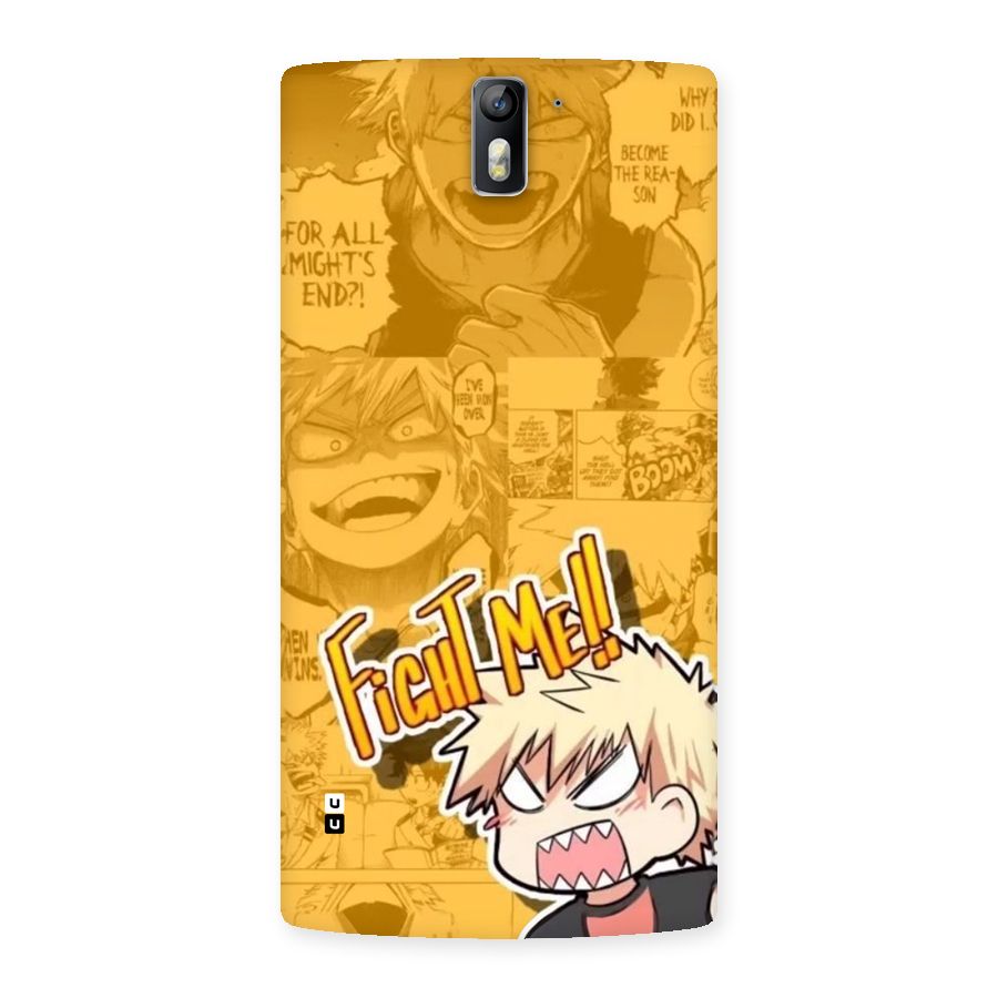 Fight Me Challenge Back Case for OnePlus One
