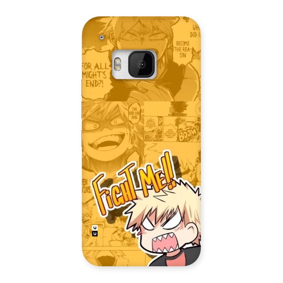 Fight Me Challenge Back Case for One M9