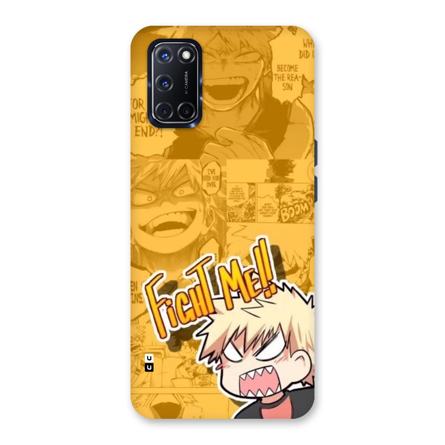 Fight Me Challenge Back Case for Oppo A52
