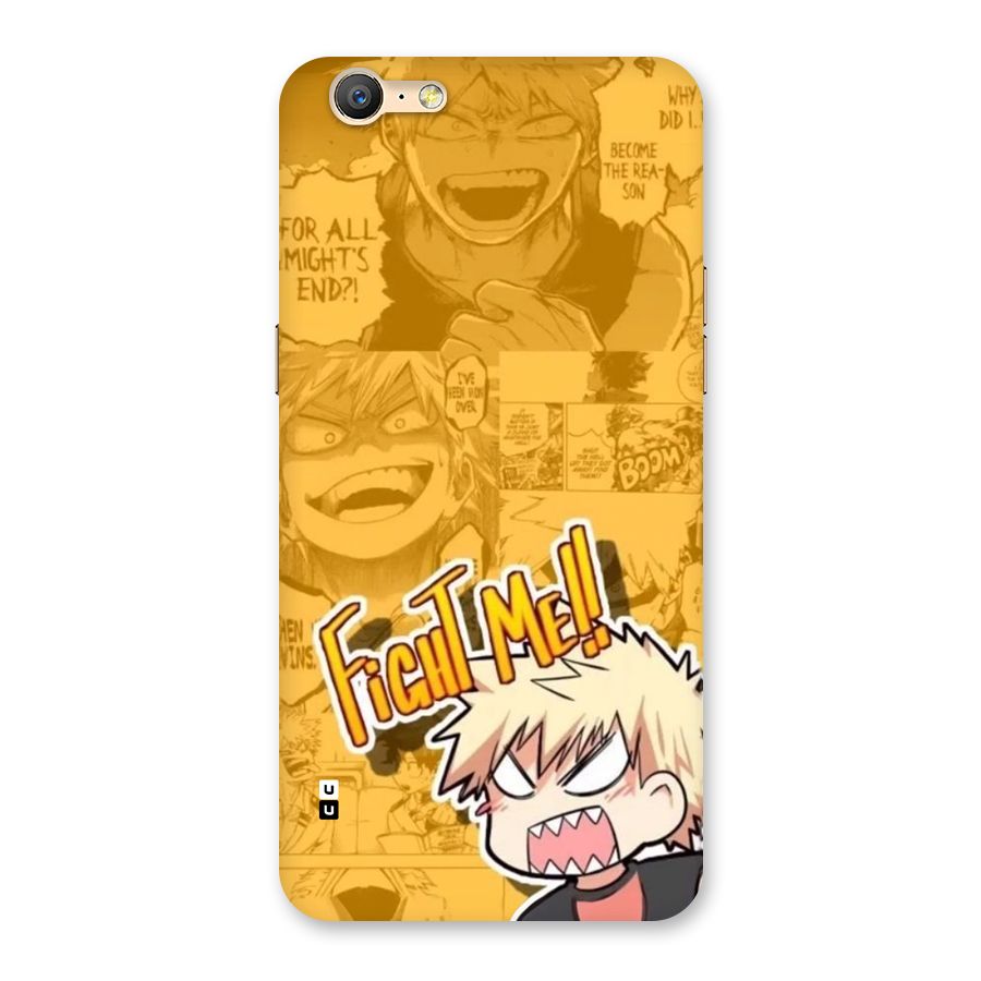 Fight Me Challenge Back Case for Oppo A57