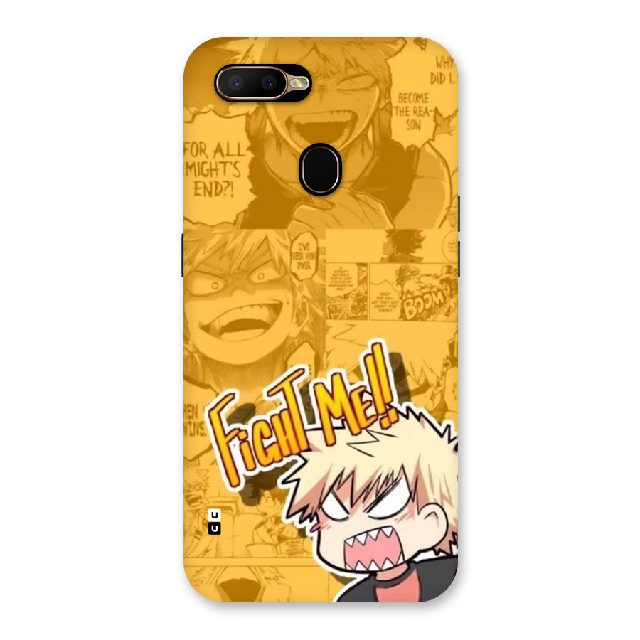 Fight Me Challenge Back Case for Oppo A5s